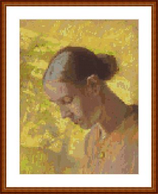 Pigen i gul stue Anna Ancher